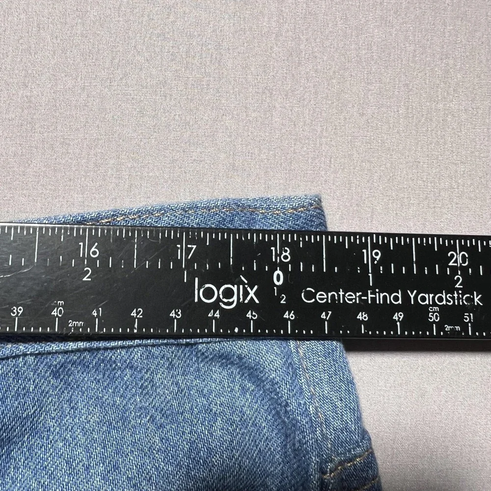 NWT Frame Atelier Pixie Pieced Patchwork Wide Leg Denim Jeans 34 High Rise 37x31